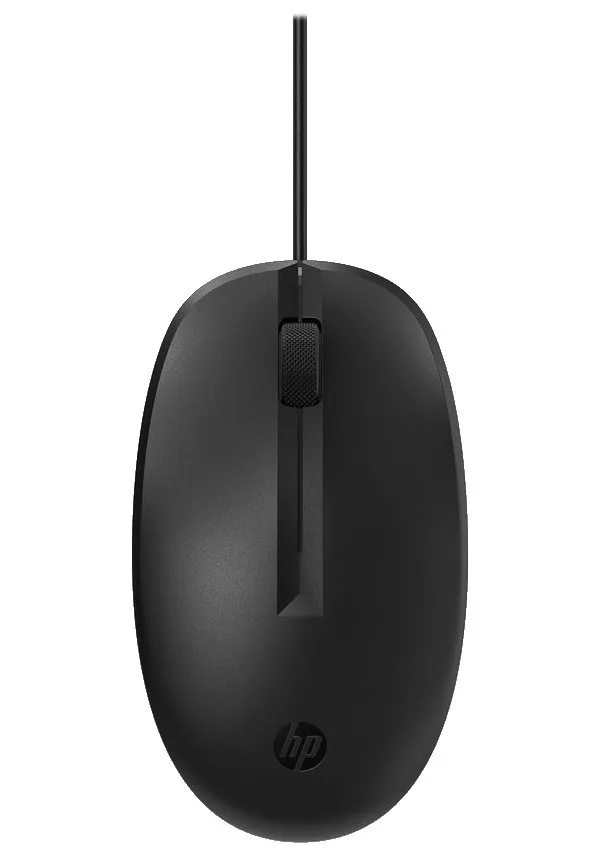 HP 125 - Myš - kabelové - USB - černá - Smart Buy