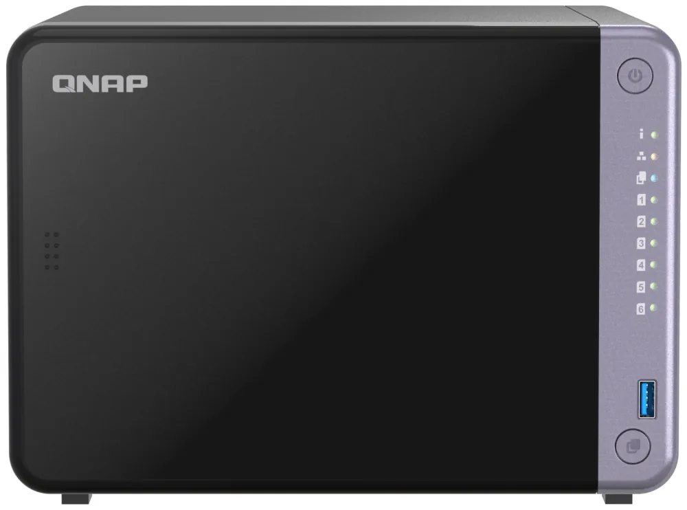 QNAP TS-632X-4G (4core 2GHz, 4GB RAM, 6x SATA, 1x PCIe slot, 2x 2,5GbE, 2x 10GbE SFP+, 2x USB 3.2)