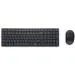 Dell Pro KM555 - Sada klávesnice a myši - tichý - compact - bezdrátový - 2.4 GHz, Bluetooth - QWERTZ - česká/slovenská - černá - s 3 years Advanced Exchange Service