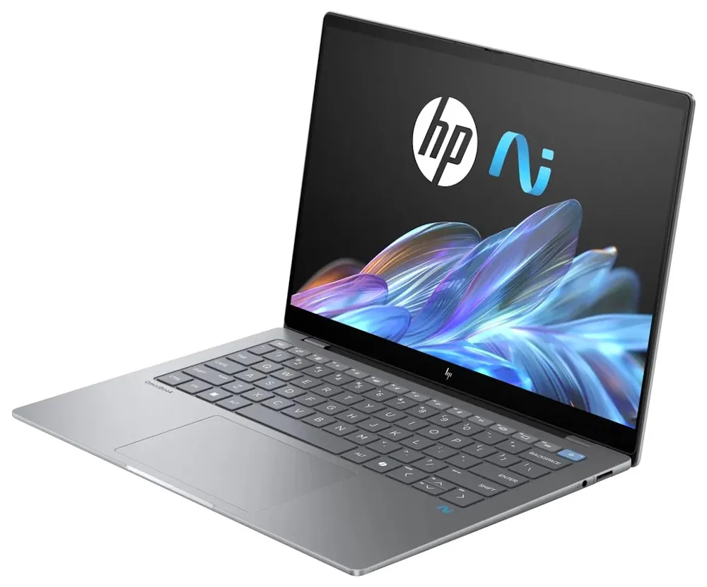 HP Omnibook X 14-fe1012nc SD-X1P-42-100 16GB DDR5 512GB SSD Qualcomm Adreno GPU 14"2,2K IPS W11H stříbrný