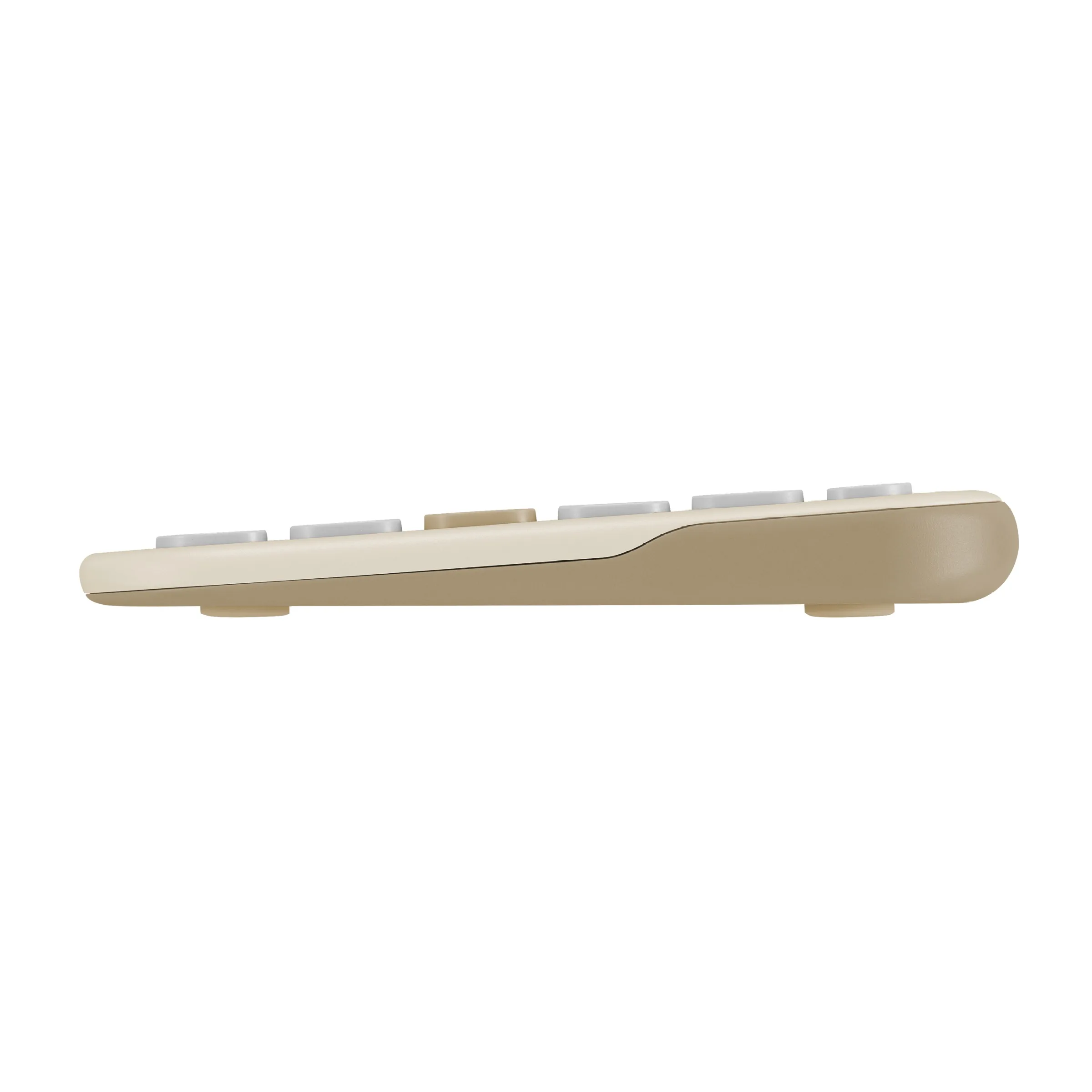 ASUS Marshmallow KW100 Copilot version - bezdrôtová klávesnica, Oat Milk, CZ SK
