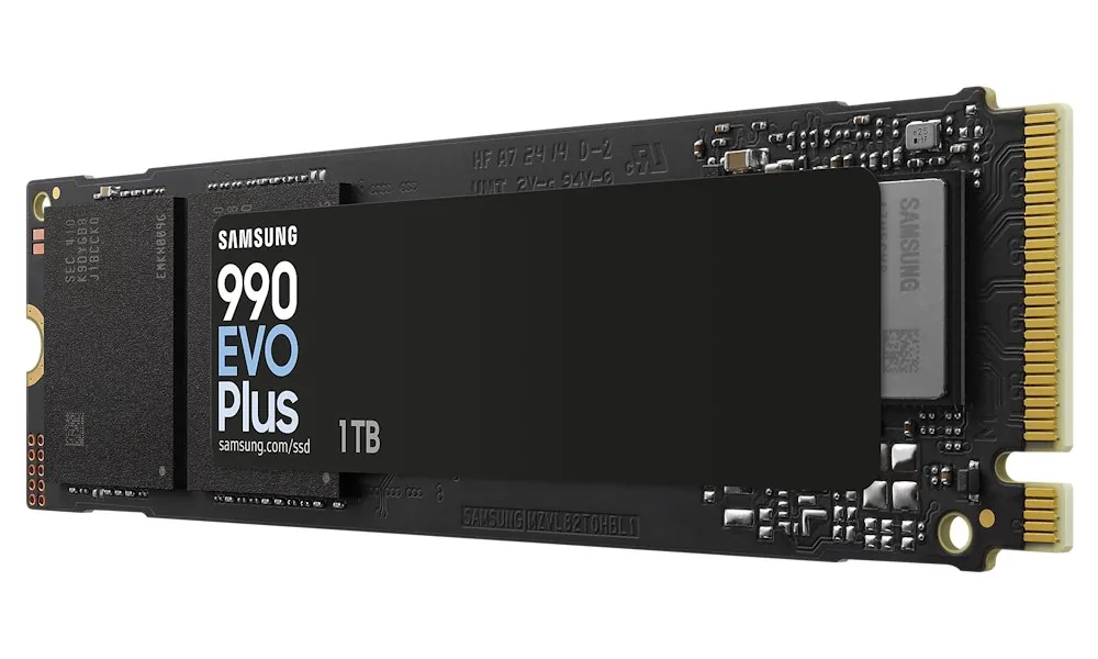 Samsung 990 EVO Plus/1TB/SSD/M.2 NVMe/Černá/5R
