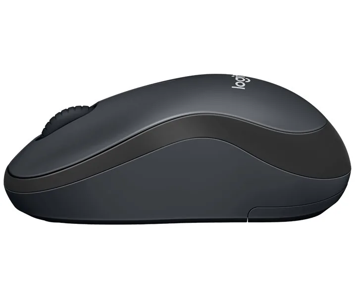 Logitech M220 Silent - Myš - optický - 3 tlačítka - bezdrátový - 2.4 GHz - bezdrátový přijímač USB - uhel