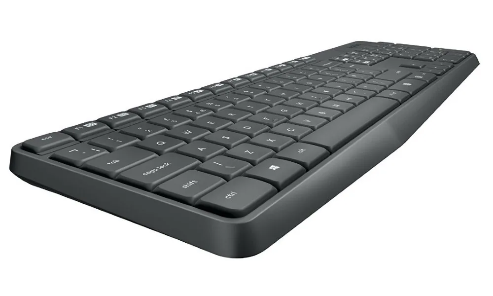 Logitech MK235 - Sada klávesnice a myši - bezdrátový - 2.4 GHz - česká