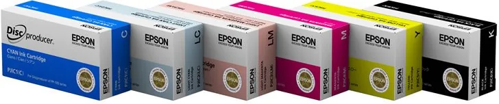 Epson Discproducer PJIC7(K) - Černá - originální - inkoustová cartridge - pro Discproducer PP-100, PP-100AP, PP-100II, PP-100IIBD, PP-100III, PP-100N, PP-100NII