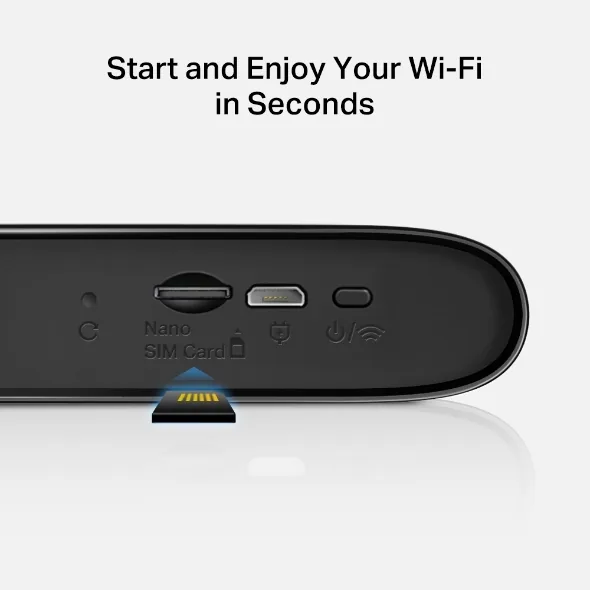 Mercusys MT110 V1 - Mobilní hotspot - 4G LTE - 150 Mbps - 802.11b/g/n