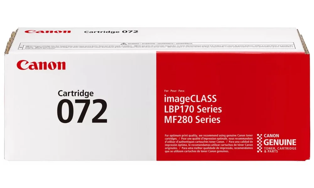 Canon 072 - Cerná - originální - pouzdro - kazeta s barvivem - pro i-SENSYS MF287dw
