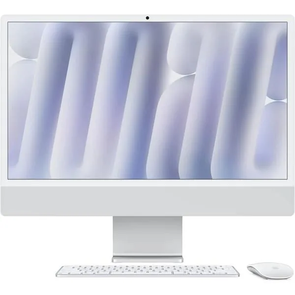 Apple iMac 24/23,5"/4480 x 2520/M4/16GB/256GB SSD/M4/Sequoia/Silver/1R
