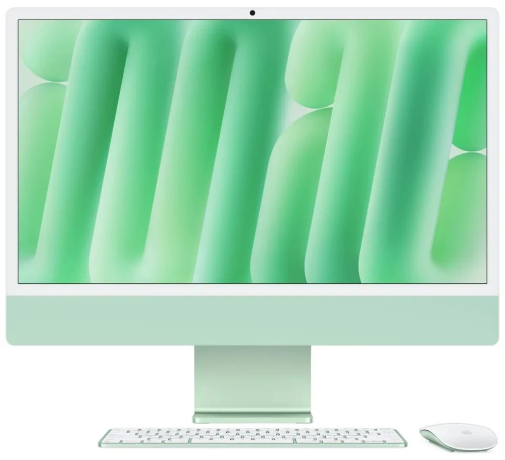 Apple iMac 24/23,5"/4480 x 2520/M4/16GB/512GB SSD/M4/Sequoia/Green/1R