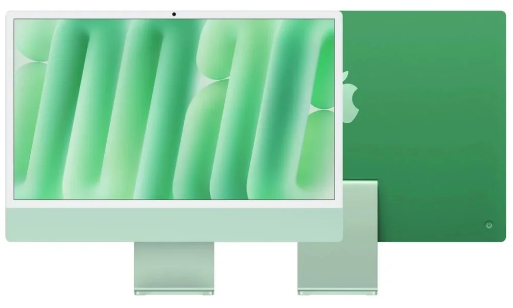 Apple iMac 24/23,5"/4480 x 2520/M4/16GB/512GB SSD/M4/Sequoia/Green/1R