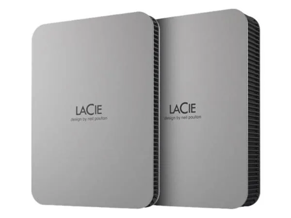 LaCie Mobile Drive Secure STLR2000400 - Pevný disk - šifrovaný - 2 TB - externí (přenosný) - USB 3.2 Gen 1 (USB-C konektor) - Self-Encrypting Drive (SED) - šedá space gray - s 3 roky Seagate Rescue Data Recovery