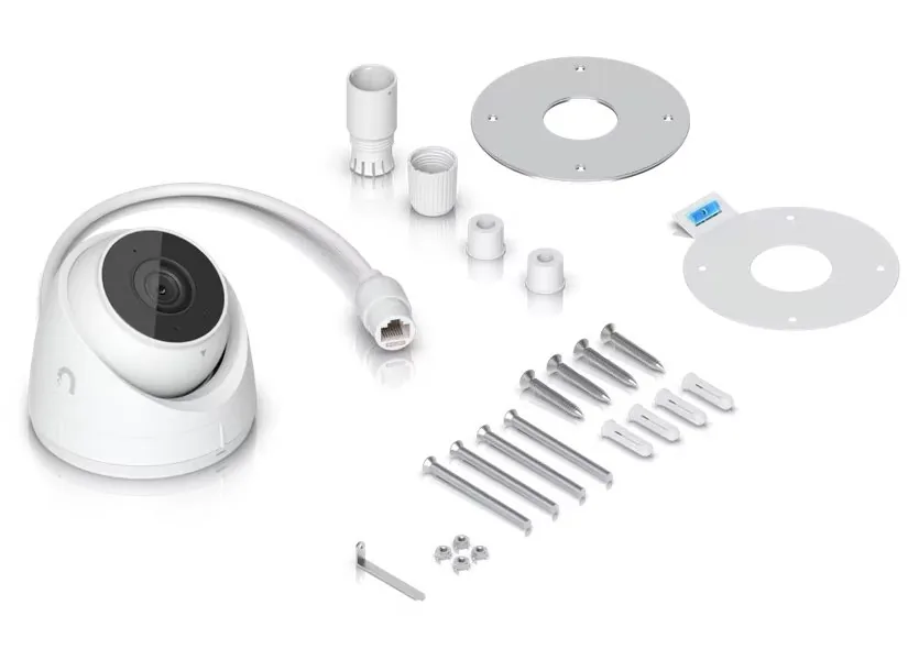 Ubiquiti UniFi G5 Ultra - Síťová bezpečnostní kamera - otočná - venkovní - tamper-proof / weatherproof - barevný (Den a noc) - 4 MP - 2688 x 1512 - 2K - pevné ohnisko - audio - LAN 10/100 - PoE