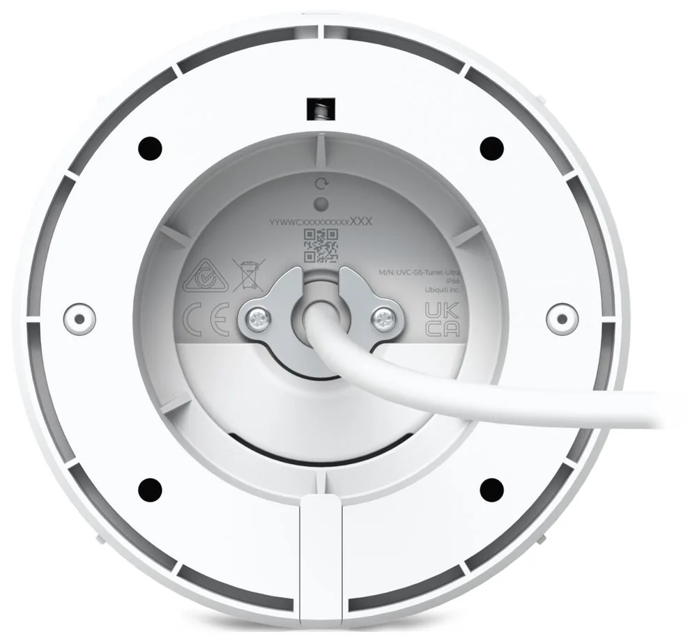 Ubiquiti UniFi G5 Ultra - Síťová bezpečnostní kamera - otočná - venkovní - tamper-proof / weatherproof - barevný (Den a noc) - 4 MP - 2688 x 1512 - 2K - pevné ohnisko - audio - LAN 10/100 - PoE