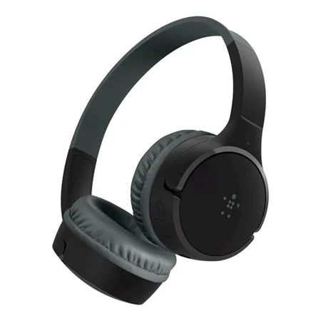 Belkin SOUNDFORM Mini - Wireless On-Ear Headphones for Kids - dětská bezdrátová sluchátka, černá - NOVÁ VERZE