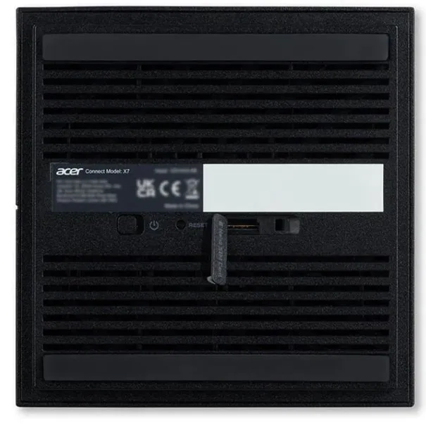 Acer Router Acer Predator Connect X7 5G CPE - Wifi 7 & 5G router, black, 802.11 b g n ac ax be 2x2 Tri-band