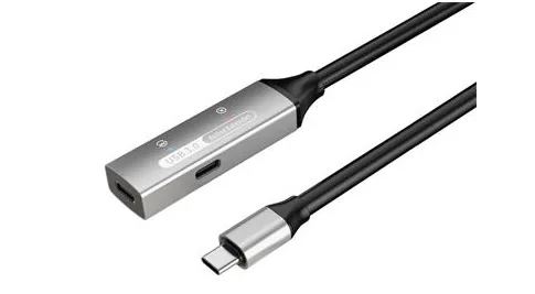 PREMIUMCORD USB-C repeater a prodlužovací kabel Male-Female, 5Gbps Aluminium 5m