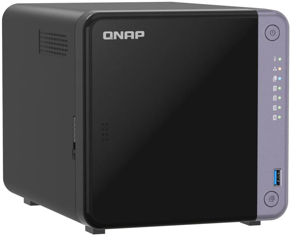 QNAP TS-432X-4G (4core 2GHz, 4GB RAM, 4x SATA, 1x PCIe slot, 2x 2,5GbE, 1x 10GbE SFP+, 2x USB 3.2)