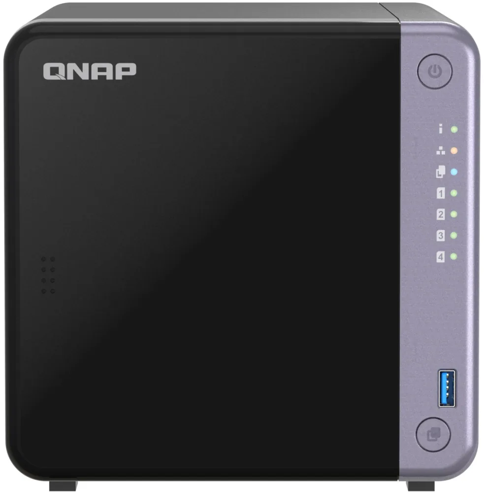 QNAP TS-432X-4G (4core 2GHz, 4GB RAM, 4x SATA, 1x PCIe slot, 2x 2,5GbE, 1x 10GbE SFP+, 2x USB 3.2)