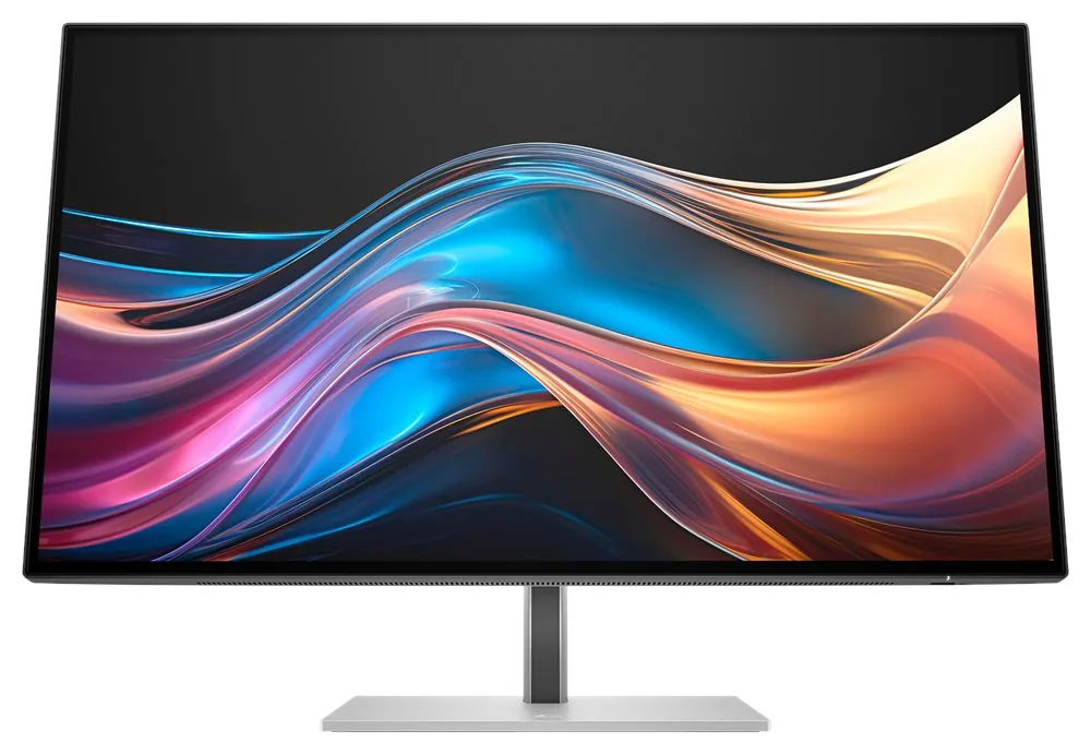 HP 727pq - Series 7 Pro - LED monitor - 27" - 2560 x 1440 QHD @ 120 Hz - IPS Black - 400 cd/m? - 2000:1 - DisplayHDR 400 - 5 ms - HDMI, DisplayPort - černá, stříbrná
