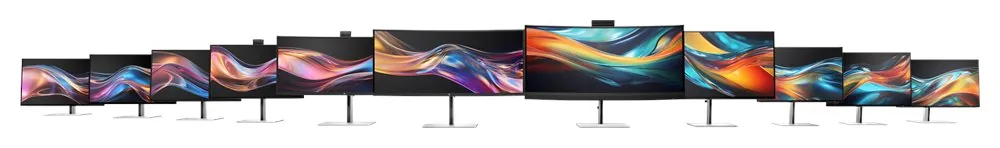 HP 727pq - Series 7 Pro - LED monitor - 27" - 2560 x 1440 QHD @ 120 Hz - IPS Black - 400 cd/m? - 2000:1 - DisplayHDR 400 - 5 ms - HDMI, DisplayPort - černá, stříbrná