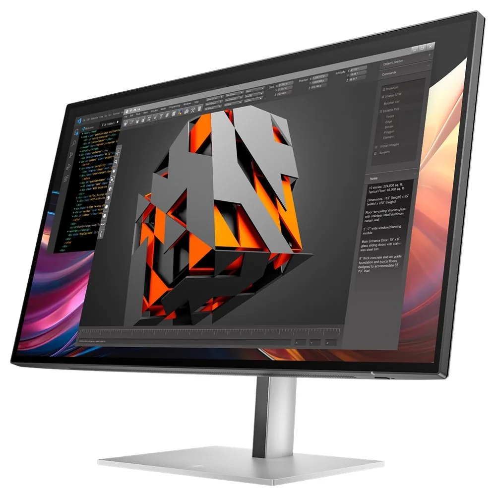 HP 727pq - Series 7 Pro - LED monitor - 27" - 2560 x 1440 QHD @ 120 Hz - IPS Black - 400 cd/m? - 2000:1 - DisplayHDR 400 - 5 ms - HDMI, DisplayPort - černá, stříbrná
