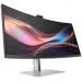 HP 734pm - Series 7 Pro - LED monitor - zakřivená - 34" - 3440 x 1440 WQHD @ 120 Hz - IPS Black - 400 cd/m? - 2000:1 - DisplayHDR 400 - 5 ms - Thunderbolt 4, HDMI, DisplayPort, USB-C - reproduktory - černá, stříbrná