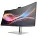 HP 734pm - Series 7 Pro - LED monitor - zakřivená - 34" - 3440 x 1440 WQHD @ 120 Hz - IPS Black - 400 cd/m? - 2000:1 - DisplayHDR 400 - 5 ms - Thunderbolt 4, HDMI, DisplayPort, USB-C - reproduktory - černá, stříbrná