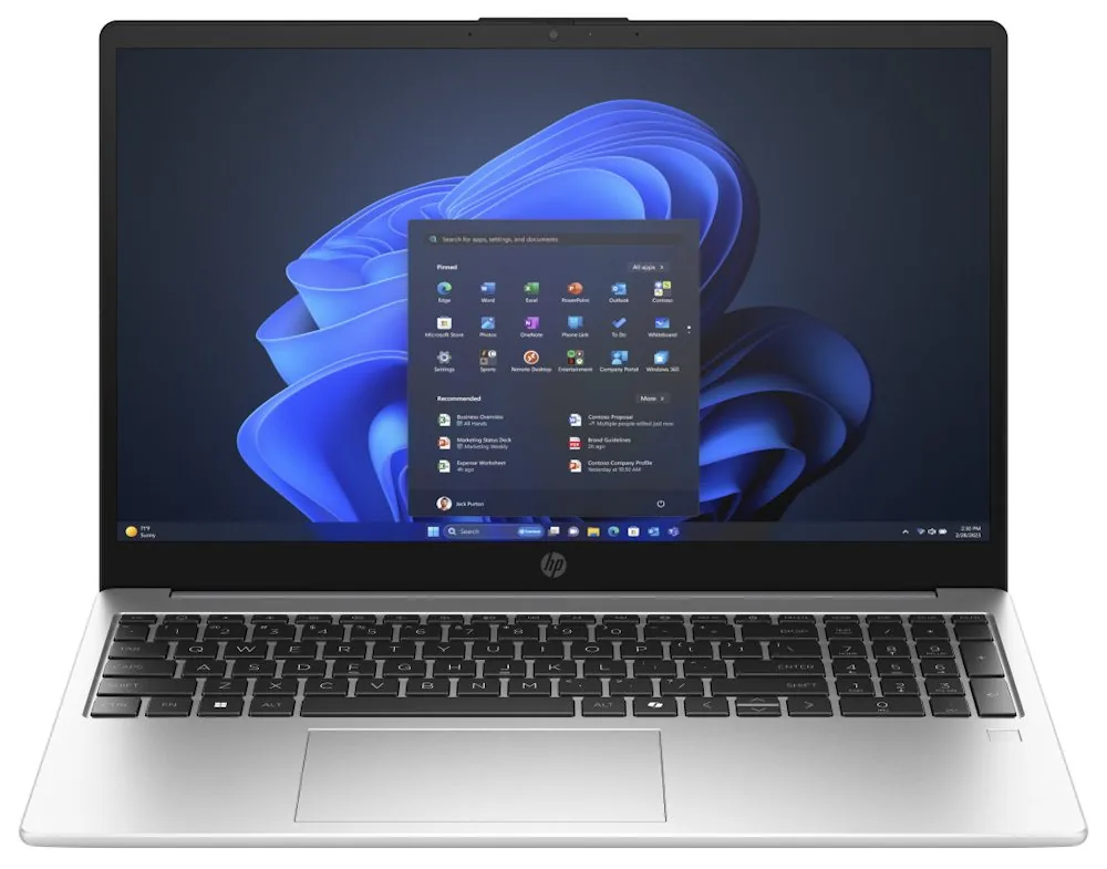 HP 250R G10, C5-120U, 15.6 FHD 300n, 16GB, SSD 512GB, W11Pro, 3-3-3, Silver