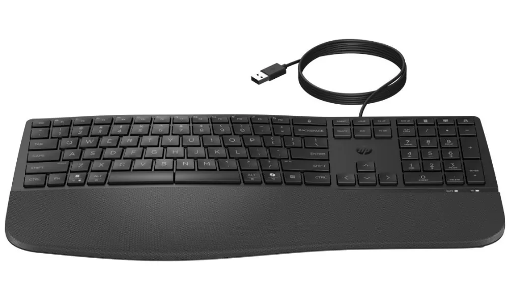 HP 485 Comfort - Klávesnice - více zařízení, 23 programovatelných kláves, rozložení ve 3 zónách - full size - USB - česká/slovenská - černá