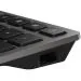 HP 725 - Klávesnice - více zařízení, dobíjecí, napájené pomocí SuperCapacitor - full size - bezdrátový - Bluetooth, 2.4 GHz - česká/slovenská - nightfall black