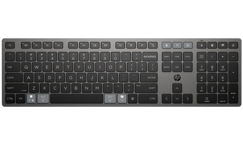 HP 720 Multi-Device Rechargeable Wireless Keyboard