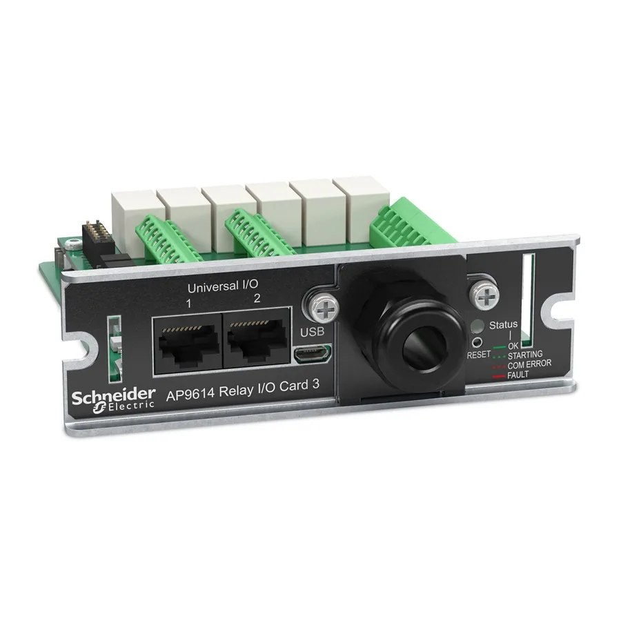 APC Network Management Card - Adaptér pro vzdálené rízení - SmartSlot - 10/100 Ethernet x 2 + suchý kontakt - pro P/N: SURT5000XLIX438