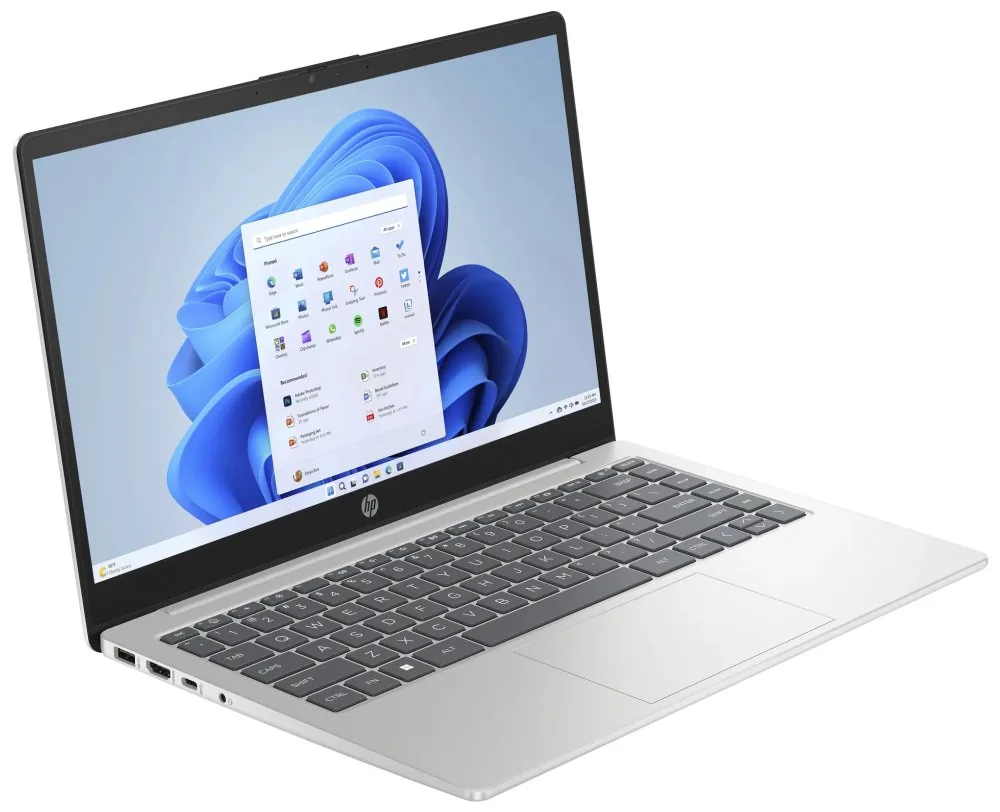 HP 14-hc0047nc, Ultra 7-255U, 14.0 1920x1080 IPS 300n, UMA, 16GB, SSD 1TB, W11H, 2-2-0, Silver