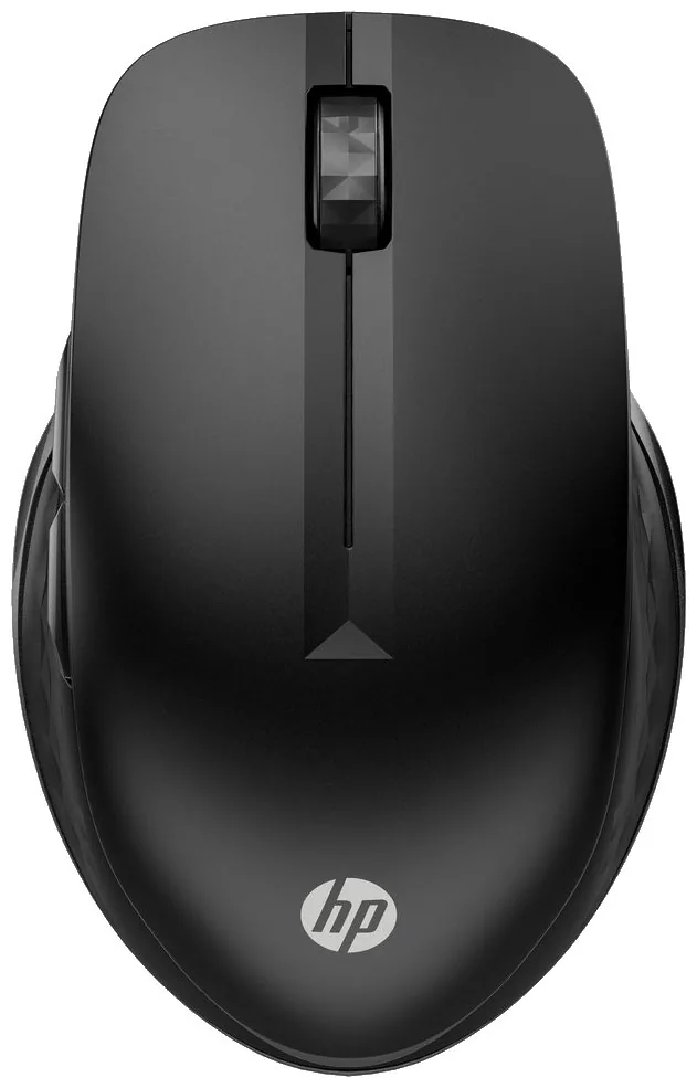 HP 435 - Myš - ergonomický - více zařízeních - 5 tlačítka - bezdrátový - 2.4 GHz, Bluetooth 5.2 - Bluetooth USB adaptér