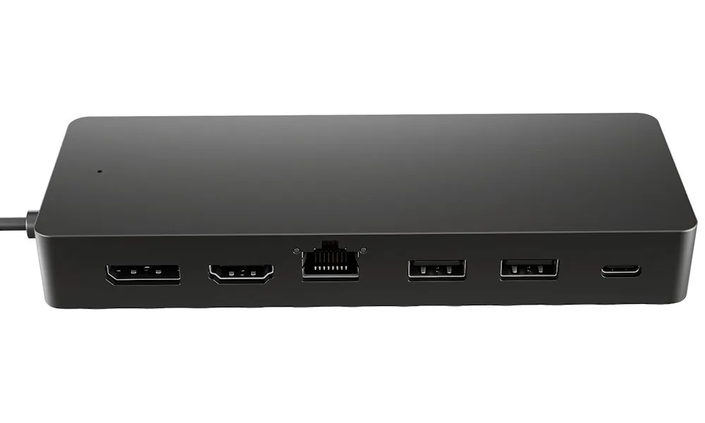 HP Universal USB-C Multiport Hub - Dokovací stanice - USB-C - HDMI, DP - Smart Buy - pro OMEN by HP Laptop 16; Victus by HP Laptop 15, 16; Laptop 14, 15; ZBook Fury 16 G9