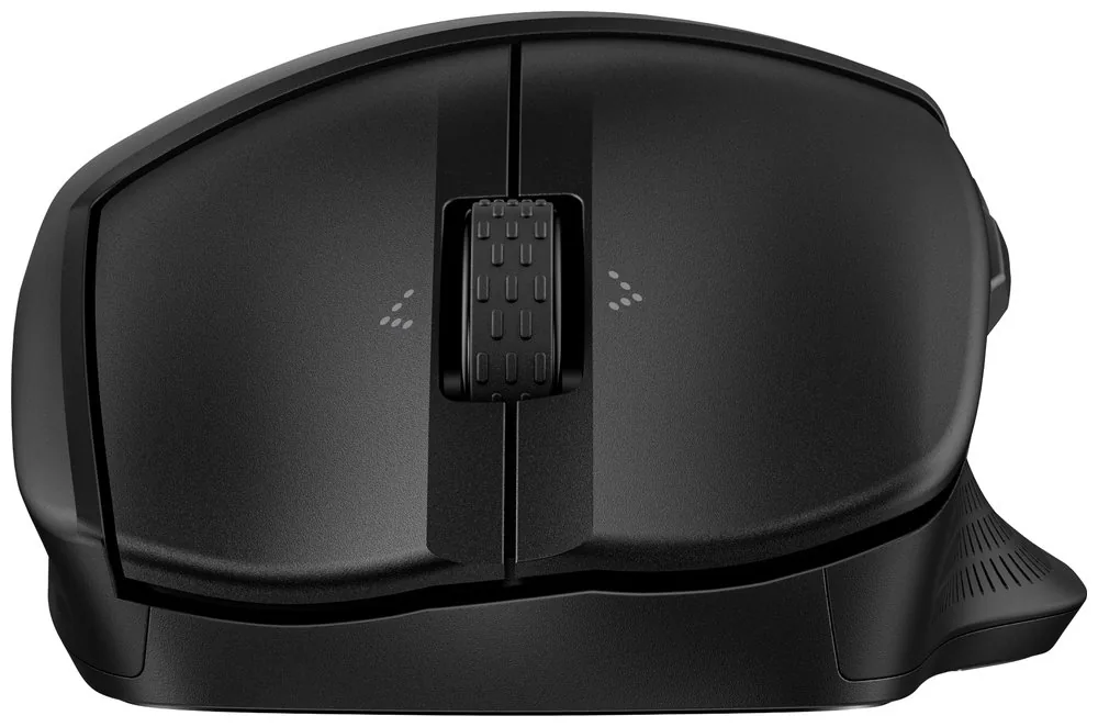 HP 685 Comfort - Myš - duální režim - 7 tlačítka - bezdrátový - Bluetooth - bezdrátový přijímač USB - černá - Smart Buy