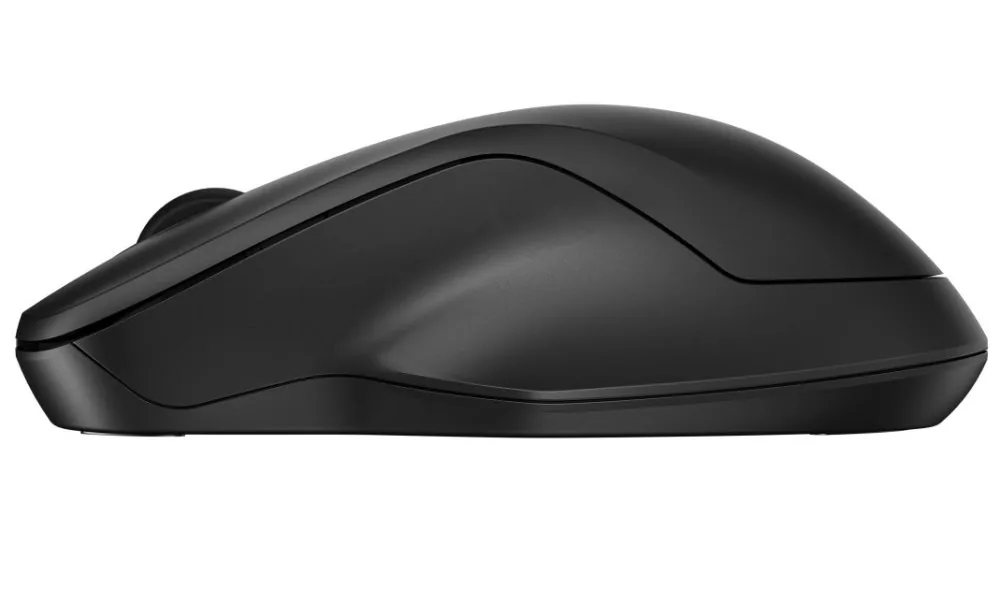 HP 255 - Myš - 3 tlačítka - bezdrátový - 2.4 GHz, Bluetooth - bezdrátový přijímač USB - černá