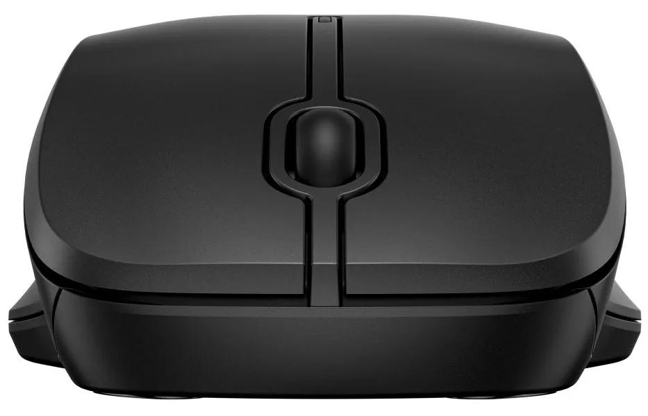 HP 255 - Myš - 3 tlačítka - bezdrátový - 2.4 GHz, Bluetooth - bezdrátový přijímač USB - černá