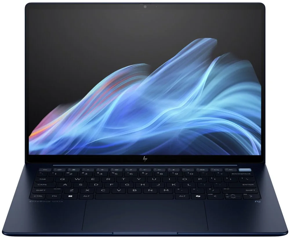 HP EliteBook Ultra G1i Notebook Next Gen AI - Copilot+ PC - 183° design závěsu - Intel Core Ultra 5 - 226V / až 4.5 GHz - Win 11 Pro - Arc Graphics 130V - 16 GB RAM - 512 GB SSD NVMe, TLC - 14" OLED IPS 2880 x 1800 (2.8K) @ 120 Hz - Wi-Fi 7, Bluetooth - a