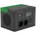 Schneider OffGrid 330 - Přenosná napájecí stanice - LCD, lithium-ion, 2 zásuvky CEE 7/3 schuko, sinusový, 3 USB-A, 1 USB-C, bezdrátová nabíječka - AC 230 V - 330 watt - lithium-iontová - 332 Wh - výstupní konektory: 2 - černá, zelená