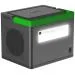Schneider OffGrid 730 - Přenosná napájecí stanice - LCD, lithium-ion, 2 zásuvky CEE 7/3 schuko, sinusový, 3 USB-A, 1 USB-C, bezdrátová nabíječka - AC 195 - 265 / DC 12 -30 V - 700 watt - lithium-iontová - 738 Wh - výstupní konektory: 2 - černá, zelená