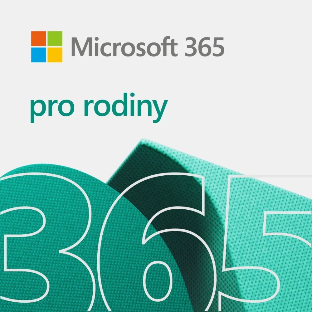 Microsoft 365 Family - Licence na předplatné (1 rok) - až 6 uživatelů, až 5 zařízení - ESD - Win, Mac - všechny jazyky