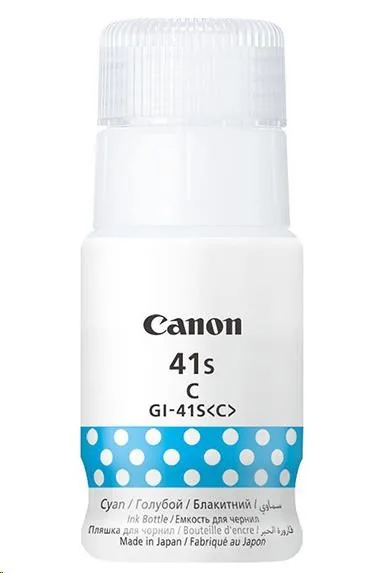 Canon GI 41S C - 40 ml - S - azurová - originální - doplnění inkoustu - pro PIXMA G1420, G2420, G2460, G2470, G3420, G3460, G3470, MG2420, MG2460