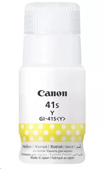 Canon GI 41S Y - 40 ml - S - žlutá - originální - doplnění inkoustu - pro PIXMA G1420, G2420, G2460, G2470, G3420, G3460, G3470, MG2420, MG2460
