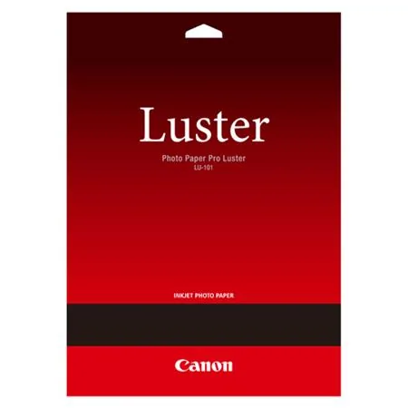 Canon Photo Paper Pro Luster LU-101 - Třpytivý - 260 mikronů - A3 plus (329 x 423 mm) - 260 g/m? - 20 listy fotografický papír - pro PIXMA PRO-1, PRO-10, PRO-100
