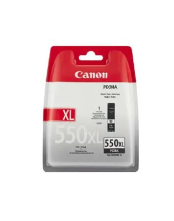 Canon PGI-550PGBK XL - 22 ml - Vysoká výtěžnost - černá - originální - inkoustový zásobník - pro PIXMA iP8750, iX6850, MG5550, MG5650, MG5655, MG6450, MG6650, MG7150, MG7550, MX725, MX925