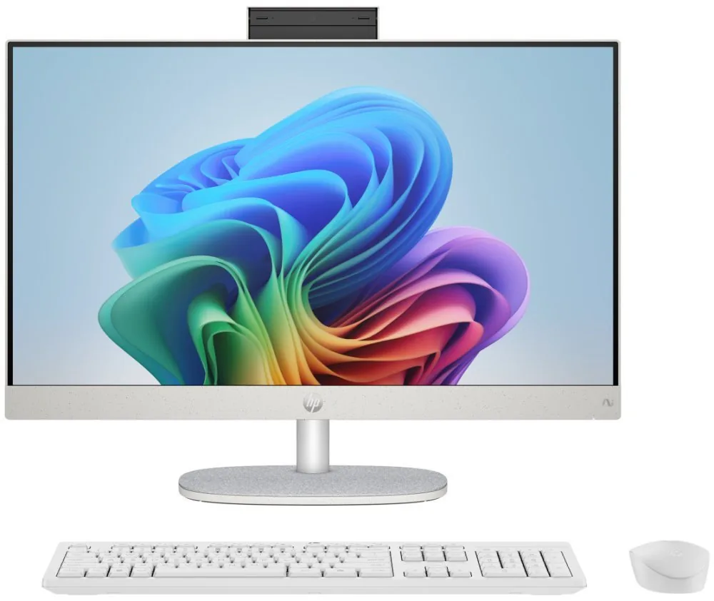 HP Desktop/Next Gen AI 24-ct2001nc/23,8"/FHD/T/AI5-340/32GB/1TB/AMD int/W11H/Bílá/2R