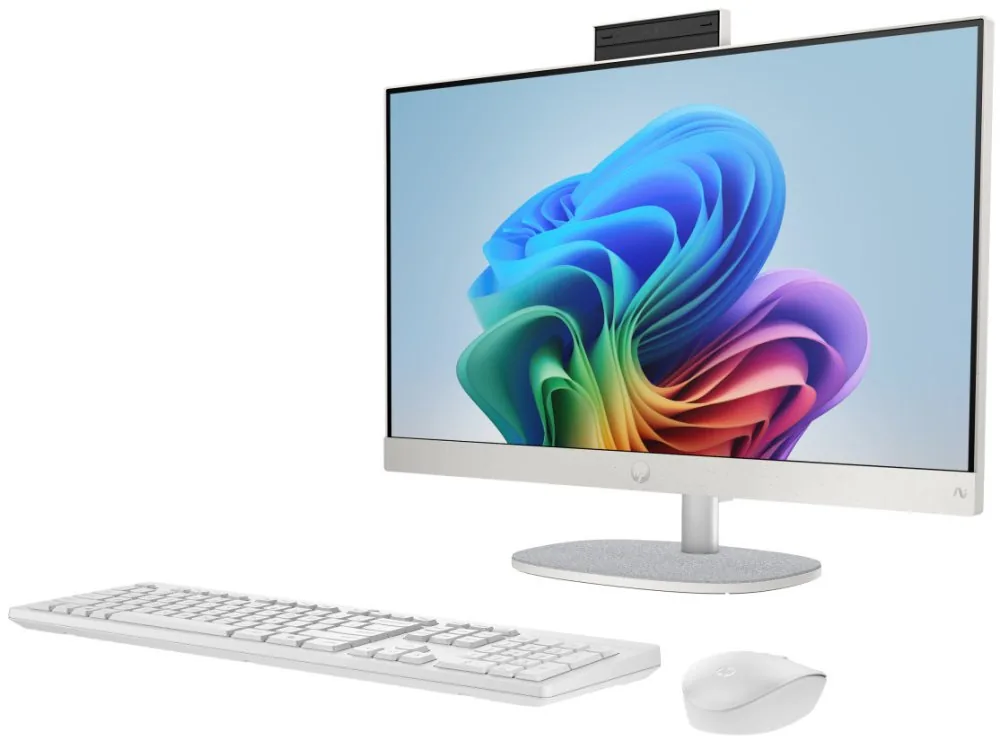 HP Desktop/Next Gen AI 24-ct2001nc/23,8"/FHD/T/AI5-340/32GB/1TB/AMD int/W11H/Bílá/2R