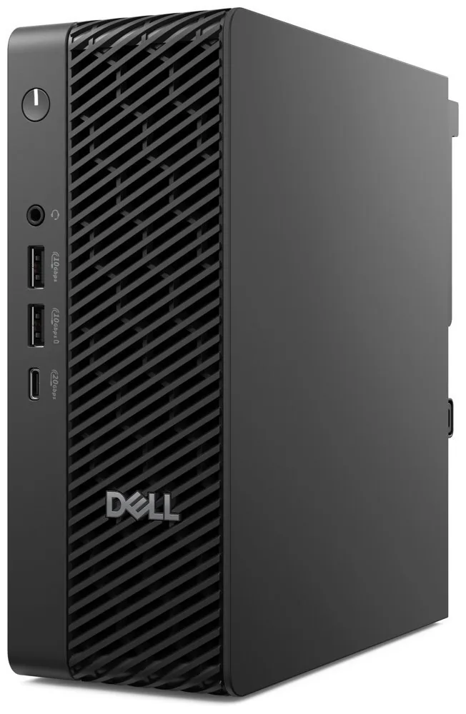 Dell Pro Max Micro FCM2250 - AI PC - mikro Core Ultra 7 265 / až 5.3 GHz - vPro - RAM 32 GB - SSD 1 TB - SED, NVMe, TLC - RTX A1000 - Gigabit Ethernet, Bluetooth, IEEE 802.11ax (Wi-Fi 6), IEEE 802.11be (Wi-Fi 7) - Win 11 Pro - monitor: žádný - černá - s 3