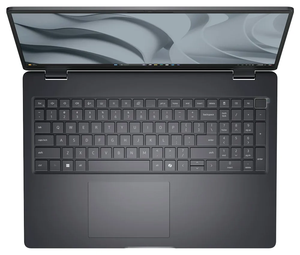 Dell Pro 16 PC16255 AMD Ryzen 5 220 16GB 512 GB SSD 16" FHD+ IR Cam&Mic FgrPr 3 Cell WLAN Backlit Kb W11 Pro 3Y ProSpt